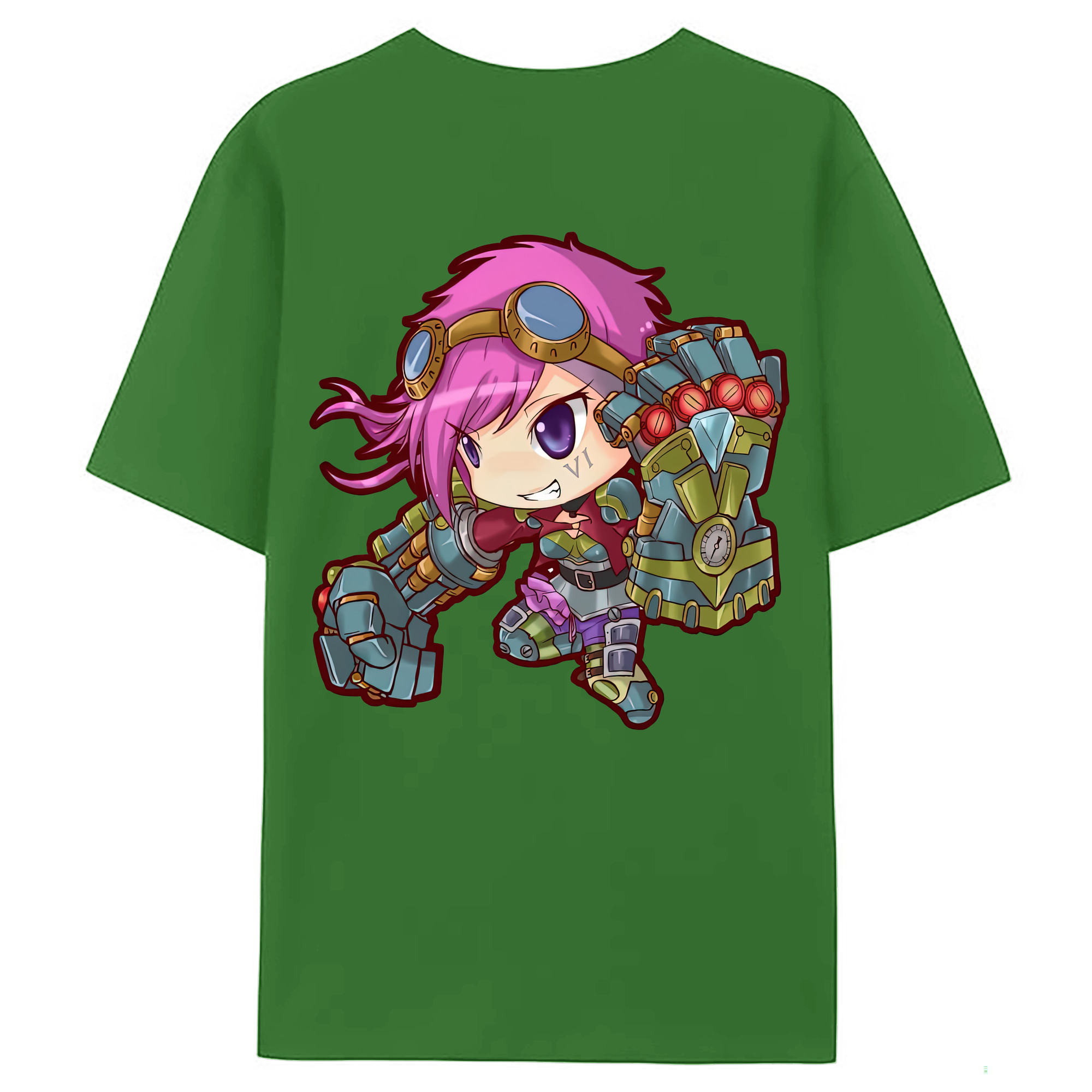 （画像用） リーグ・オブ・レジェンド League of Legends LOL レディース半袖Tシャツ(バックプリント)